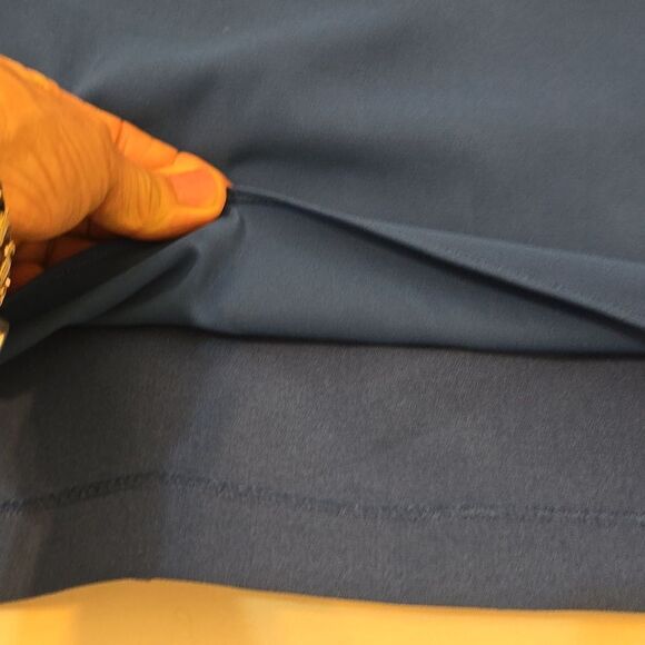 Alice+Olivia dress size 0 blue with lace inset - Picture 11 of 13